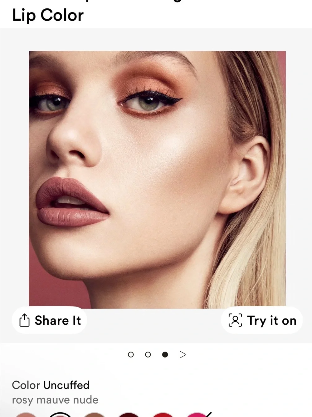 Fenty beauty stunna lip paint in uncuffed